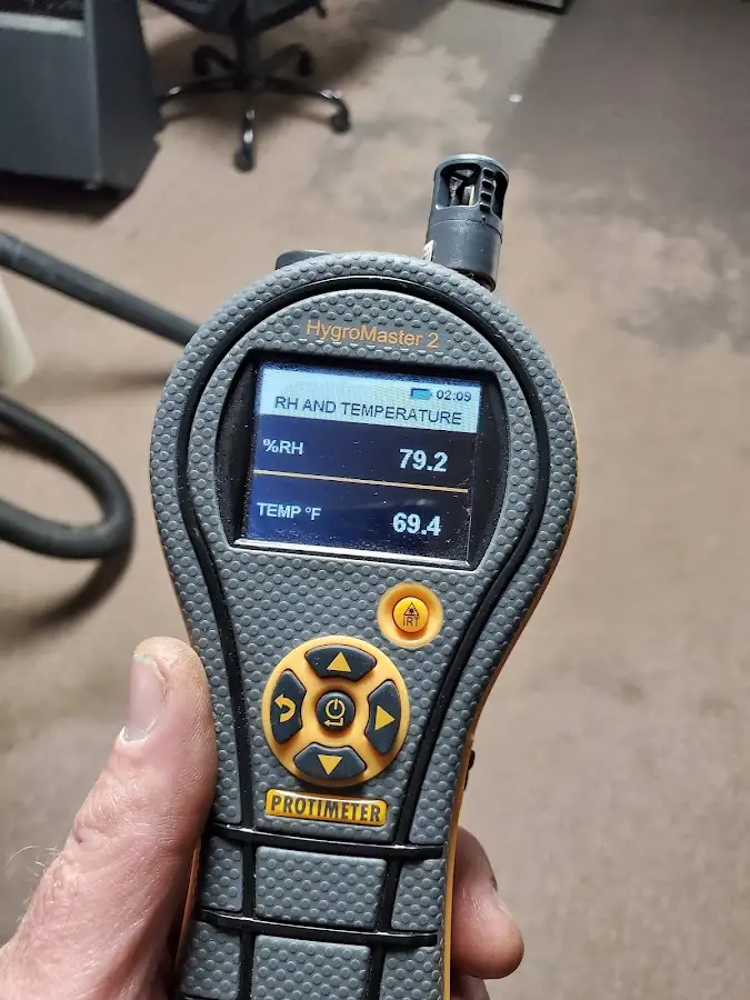 Moisture meter humidity assessment for Mold Remediation & Removal in Dowagiac